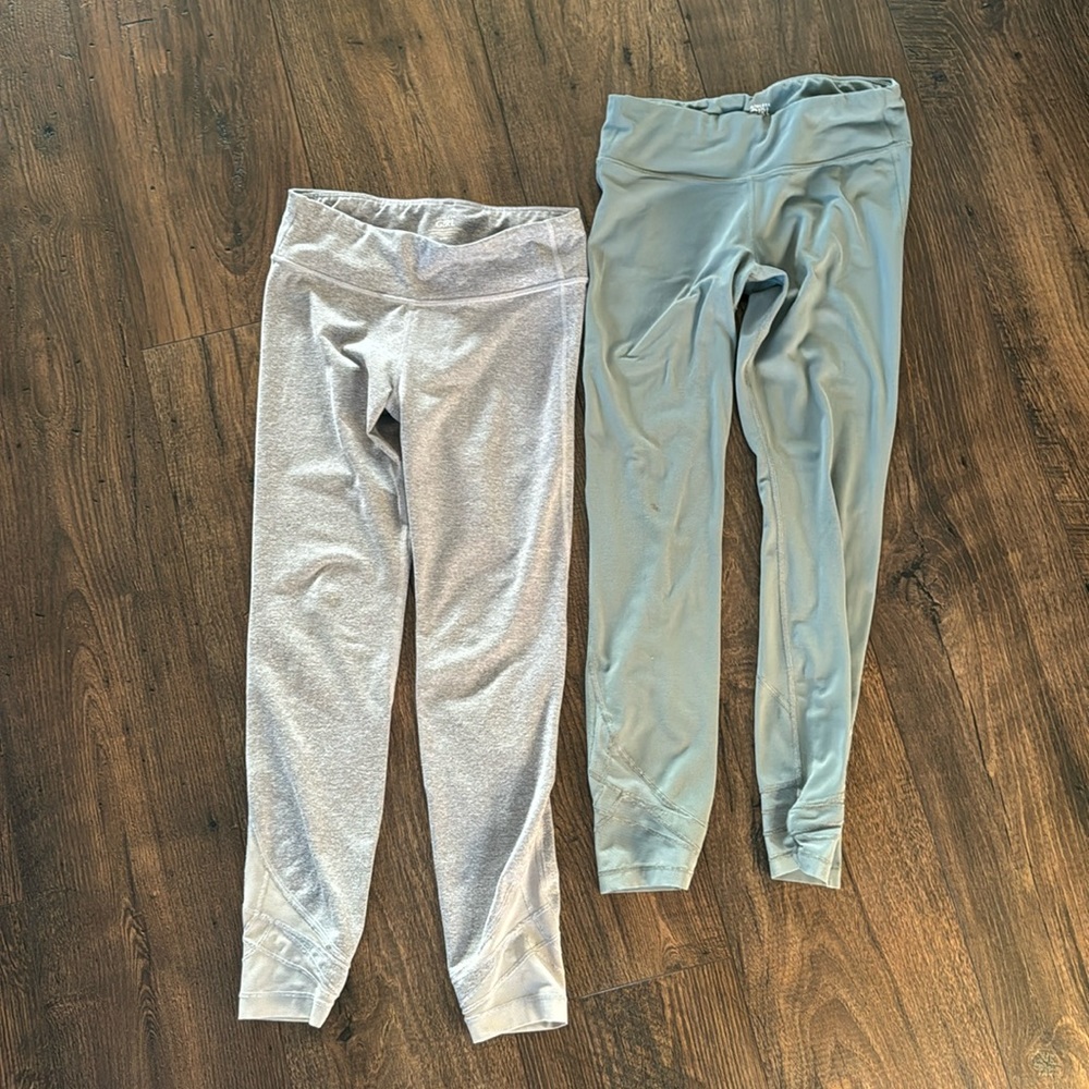 Athleta girls leggings lot size large